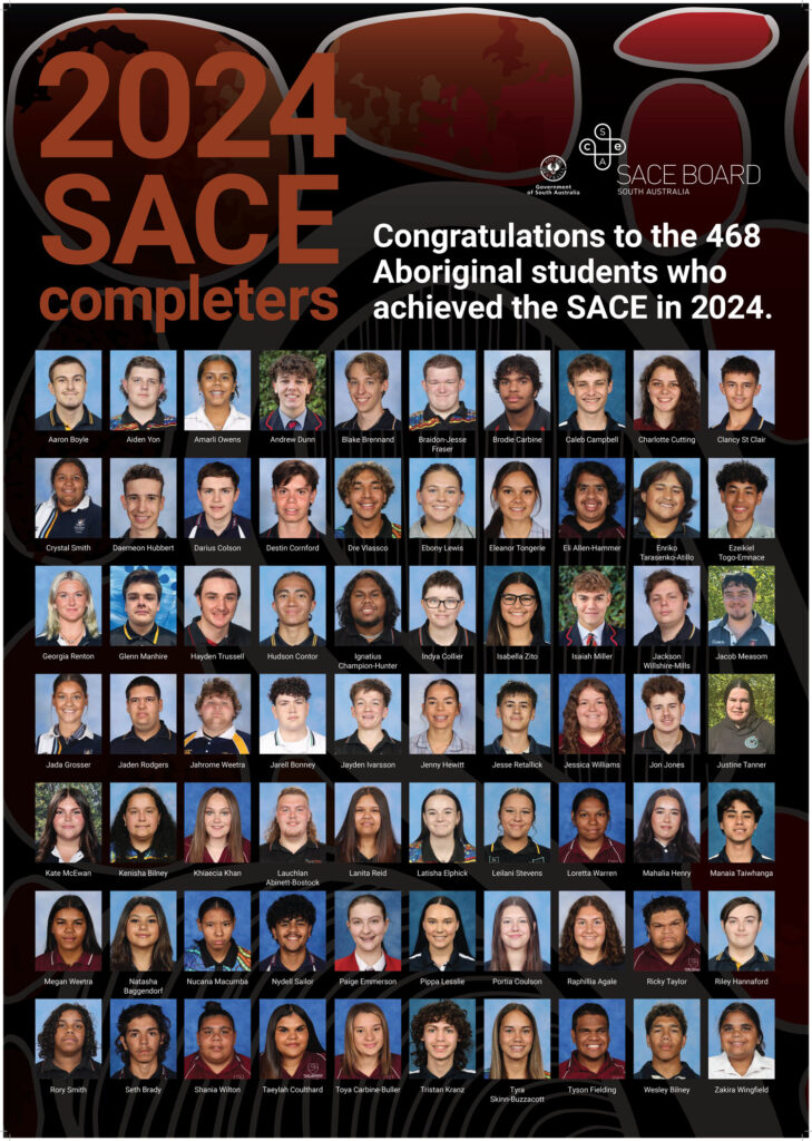Seven PLHS Students on Aboriginal SACE Completers Poster - Port Lincoln ...