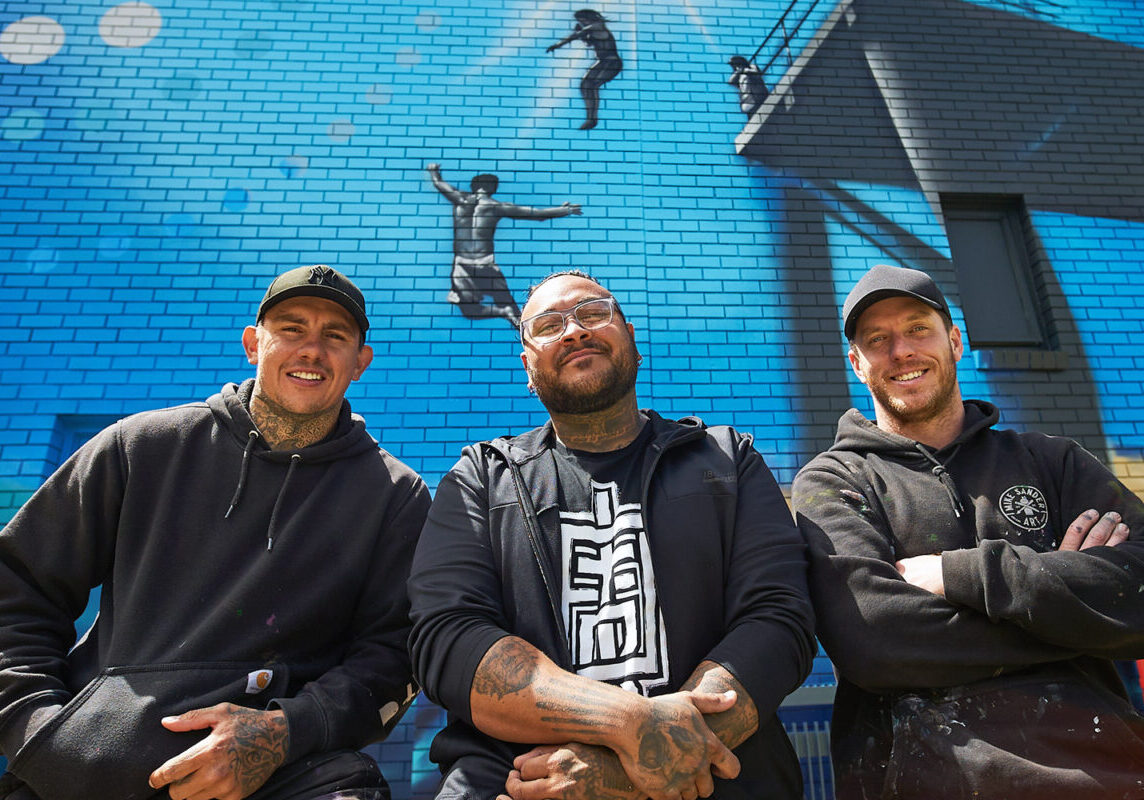 jetty-jumping-mural-artists-l-r-shane-cook-thomas-readett-and-mike-sander