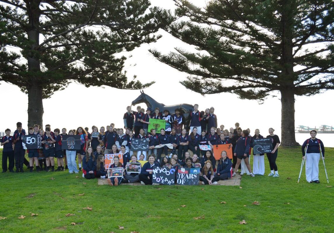 Year 7s At NAIDOC March 29